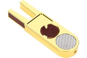 Greensen Cue Tip Trimmer, Steel Multifunctional Tool Shaper with Polishing Slot for Billiard Players, Compact Size 8.2cm for 