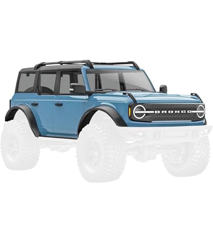 Amazon.com: Traxxas 9711-GRAY - Complete Ford Bronco Body, Cactus