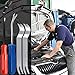 Auto Trim Removal Tools Kit Set of 4 pcs, SourceTon Car Panel Dash Radio Removal Installer Stainless Steel Pry Tools Kit, Fastener Remover Pry Bar Scraper for Door Trim Molding Dash Panel