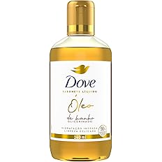 Dove Óleo de Banho Hidratação Intensa e Limpeza Delicada, Glicerinado com 96% Ingredientes de Origem Natural 240 ml