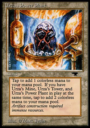 Magic: the Gathering - Urza's Power Plant (Rock in Pot) - Antiquities
