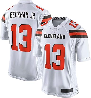 Outdoor American Football Jersey T-Shirts Odell Cleveland Nr. 13 Weiß