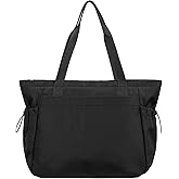 Marvolia Large Tote Bag for Women - Lightweight Travel Tote Handbags Work Tote Bags with Zipper for Gym Travel Work