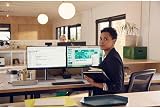 HP E24q G5 23.8 inch QHD Monitor view 7