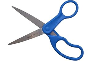 Westcott 41218 All Purpose Preferred Stainless Steel Scissors, 8-Inch, Blue