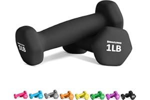 Balelinko Home Gym Equipment Workouts Strength Training Weight Loss Pilates Weights Yoga Sets Weights for Women, Men, Seniors and Youth