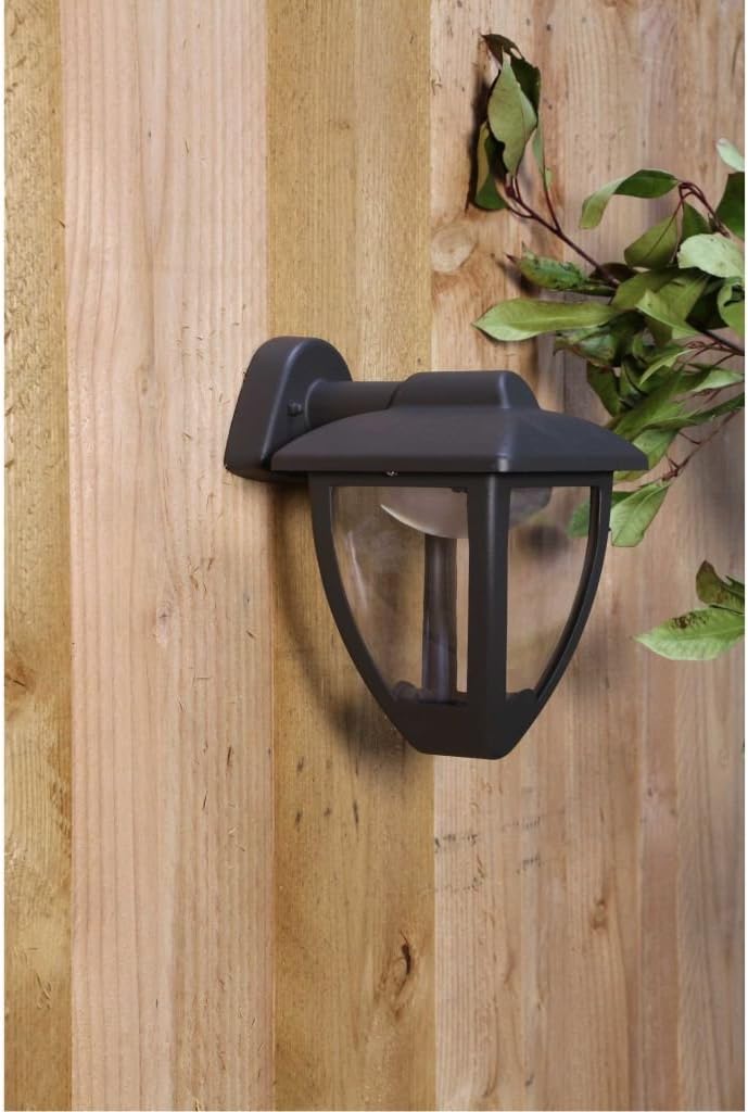 Luxform Lighting 230V Luxembourg Wall Light Down in Anthracite, Black - Image 3