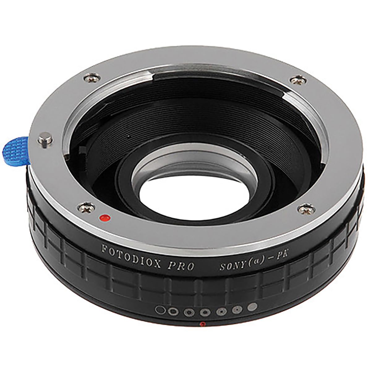 Fotodiox Pro Lens Mount Adapter, Sony Alpha A-mount (Konica Minolta Maxxum AF) Lens to Pentax K-Mount Camera Adapter, fits Pentax *ist DS, DS2, D, DL, DL2, K10D, K20D, K100D, K110D, K200D, K100D Super, K-5, K-7, K-30, K-r, K-x, K-m, (K-m A.K.A. K2000), K-01, Samsung GX-20, GX-10