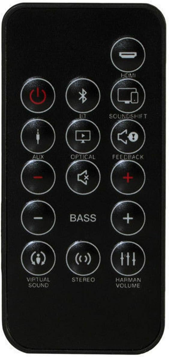 jbl sb250 remote control