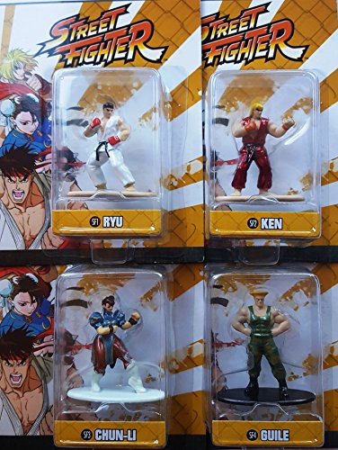 STREET FIGHTER Nano MetalFigs Bundle (S1-S4)