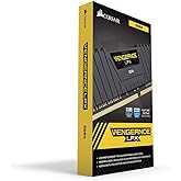 Corsair Vengeance LPX 8GB (1x8GB) DDR4 3200 (PC4-25600) C16 Optimized for AMD Ryzen - Black