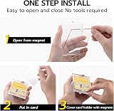Mcbazel 35PT Magnetic Card Holder UV Protection Protective Storage Case (Box of view 6
