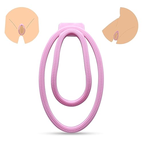 Generic MFMYEE Chastity Fufu Clip, Chastity Cage Chastity Belt for Male, Penis Cage Imitation Vaginal Pussy, Cock Cage Clip Lock, SM Sex Toy Men (S, Pink) in Dubai - UAE | Whizz Generic MFMYEE Chastity Fufu Clip, Chastity Cage Chastity Belt for Male, Penis Cage Imitation Vaginal Pussy, Cock Cage Clip Lock, SM Sex Toy Men (S, Pink) in Dubai - UAE | Whizz