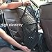 High Elastic Car Storage Accessories Car Seat Mesh Storge Organizer/Bag Cargo Net Multilayer Design Universal Car Armrests Purse Storage Pouch
