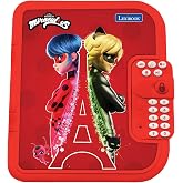 Lexibook, Miraculous Electronic Secret Diary, SD50MI | Pen &amp; notebook included, Interactive, Password-protected, Sound effects, Red