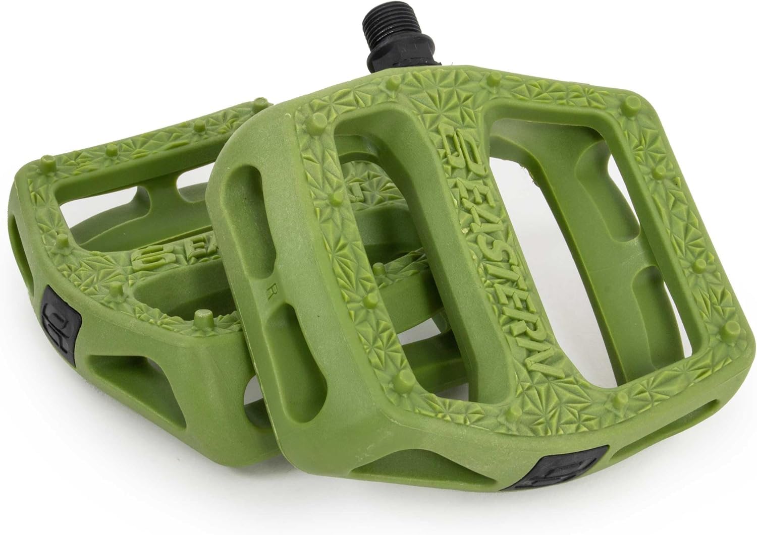 Eastern Bikes Facet BMX Pedals (Green Army)