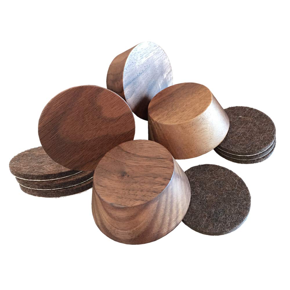 Mua Walnut Wood Furniture Risers - 1 Inch Height, 4 Risers, Walnut ...