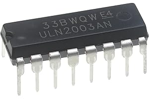 ALLECIN ULN2003 ULN2003AN ULN2003A ULN2003APG High-Voltage High-Current Seven Darlington Transistor Arrays NPN IC DIP-16 (Pack of 10pcs)