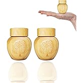 Mini Scattering Urns for Human Ashes, 2.1''x2.6'' Biodegradable Tubes with Tree of Life Pattern Engraved (Set of 2)