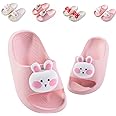 Fiedaz Kids Slides for Girls Boys Toddler Cloud Slides Animal Quick Drying Beach Slides Toddler Pool Shower Flip Flops Slippers