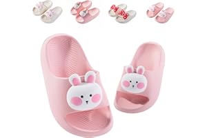 Fiedaz Kids Slides for Girls Boys Toddler Cloud Slides Animal Quick Drying Beach Slides Toddler Pool Shower Flip Flops Slippers