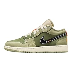 Nike Air Jordan 1 Low Grade School Basketball Shoe