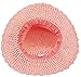 Bienvenu Girl Kids Summer Wide Brim Floppy Beach Sun Visor Hat with Flowers, Pink