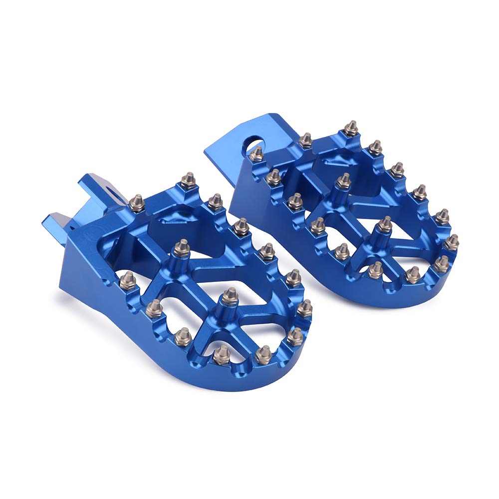 AnXin Foot Pegs Footpegs Footrests Foot Pedals Rests CNC MX For YAMAHA YZ85 YZ125/250 YZ250F