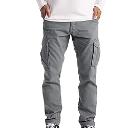 Men's Tactical Cargo Joggers Pant Sport Work
