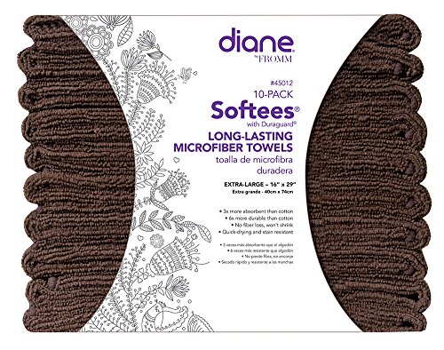 Softees Towels with Duraguard, Chocolate, 10pk