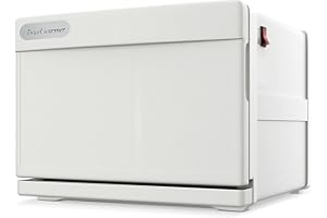 RyJaune Towel Warmer, 8L Hot Towel Warmer for Spa, Professional Towel Warmer Cabinet can Hold 12 Wet Facial Towels for Spa, Hair Beauty, Salon-white