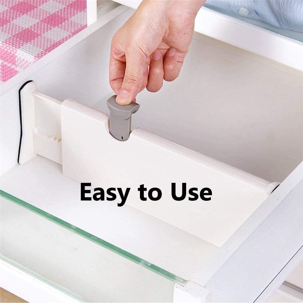 Ulalaza 2 Pcs Diviseurs De Tiroir En Bambou Printemps Organisateur Reglable Et Extensible Pour Cuisine Commode Chambre Bebe Tiroir Salle De Bains Bureau Rangement Pour Vetements Et Penderies Rangement Et Organisation Centroarco Com