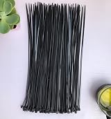 Oksdown 100 Pack Black Cable Ties 300mm 3.6mm Heavy Duty Nylon 18kg view 4