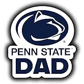 Penn State Nittany Lions 4-Inch Proud Dad Die Cut Decal Officially Licensed Collegiate Product