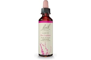 BACH FLOWER REMEDIES Bach Original Flower Remedies, Larch - Have Confidence - Natural Homeopathic Flower Essence for Emotional Balance - Vegan, Gluten Free, Sugar Free - 20mL Dropper