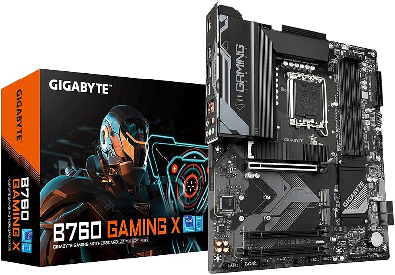 Gigabyte B760 GAMING X Motherboard Intel 14th Gen DDR5 7600MHz 3x M.2 2.5GbE LAN