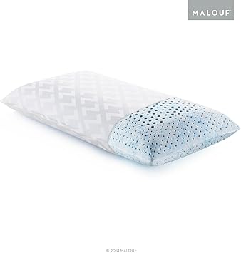 Amazon Com Malouf Z Gel Infused Talalay Latex Pillow With Support