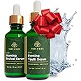 Tree of Life Beauty Luxe Age Defying Serum Combo Pack, Luxe Morning Revival Serum and Luxe Evening Youth Facial Serum, 2 Count x 1 Fl Oz