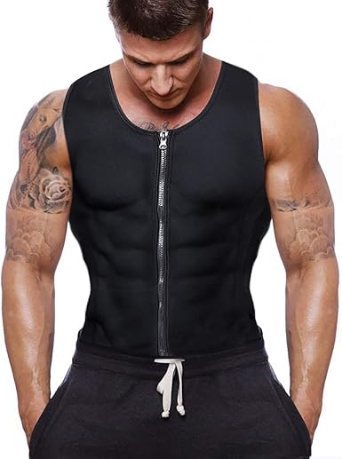 mens waist trainer shirt