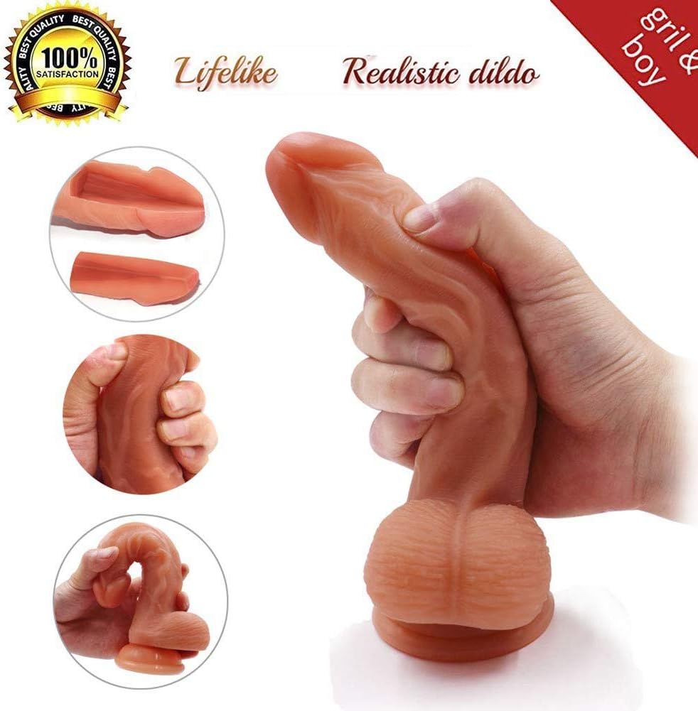 ZDXR8 Multiple Vibrat-ion Modes and Thrusting Levels Auto Machine Super Soft Silicone Material Women’s Tools with Strong Suction Cup Flesh Soft Silica Gel Material