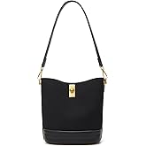 ONE2MAY Small Bucket Bag Bucket Purse for Women Shoulder Purse Crossbody Handbag Mini Faux Suede Hobo Bag