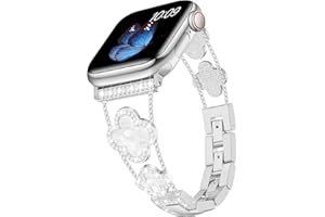 Tasikar Bling Diamond Women Band Compatible with Apple Watch Band 49mm 46mm 45mm 44mm 42mm 41mm 40mm 38mm Ultra SE Series 11 