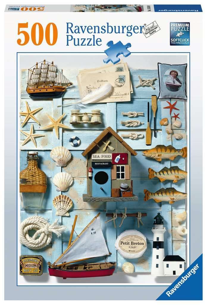 Ravensburger Maritime Flair 500 Piece Jigsaw Puzzles for Adults & Kids Age 10 Years Up