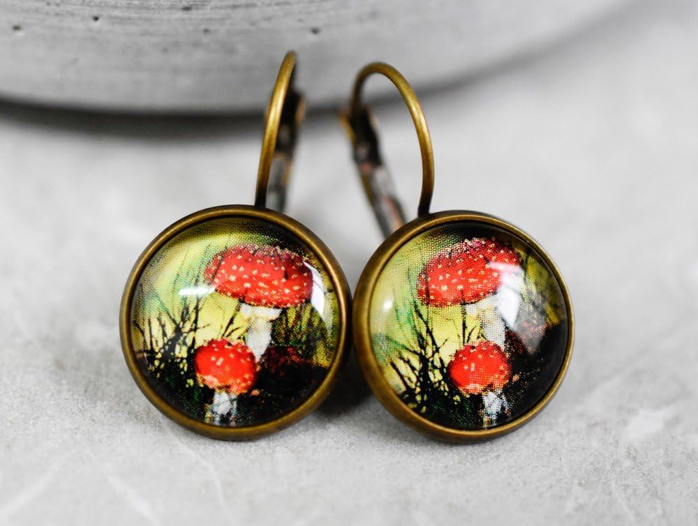 "The Lucky Mushroom" Earrings
