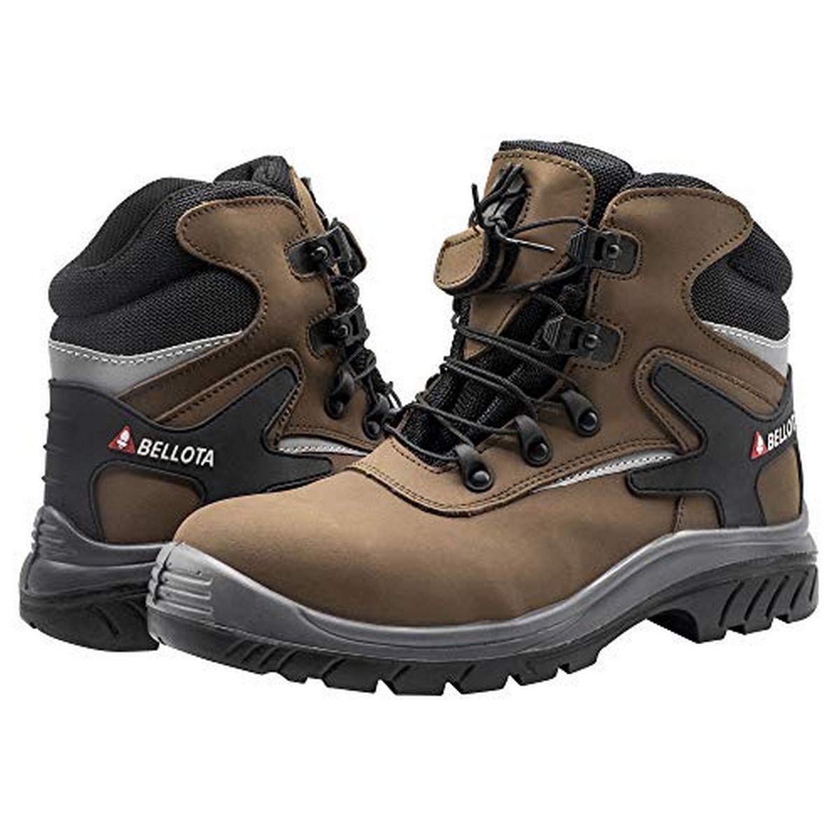 Bellota Click S3 safety boots, Brown, 9 UK, 42 EU