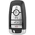 Smart Remote Key Fob Replacement for Ford F-Series Truck Ford F150 F-150 F250 F-250 F350 F-350 F450 2017 2018 2019 2020 2021 2022 Raptor Keyless Entry Remote M3N-A2C93142600 164-R8166
