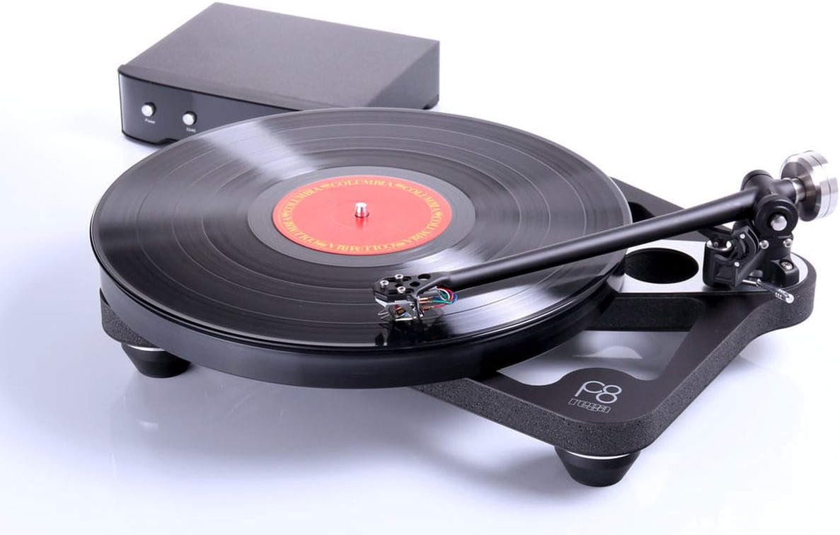 Rega Planar 8 Turntable with Ania Moving Coil Cartridge (Black)