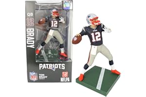 Tom Brady (New England Patriots) Exclusive Imports Dragon NFL 6" Figure