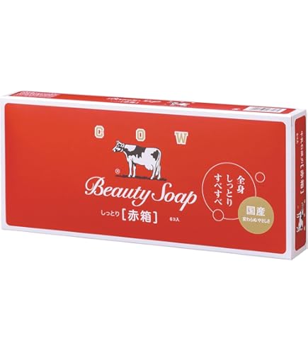 Amazon.com : COW BRAND Soap Blue Box 85g6pieces : Bath Soaps