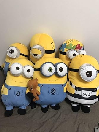 Amazon ゲームセンター 景品 ビックサイズ ミニオン ぬいぐるみ 6体セット ぬいぐるみ ホビー